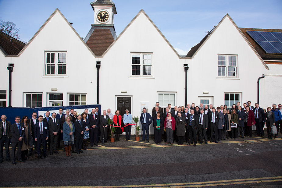 Launch of a flood resilient home by BRE